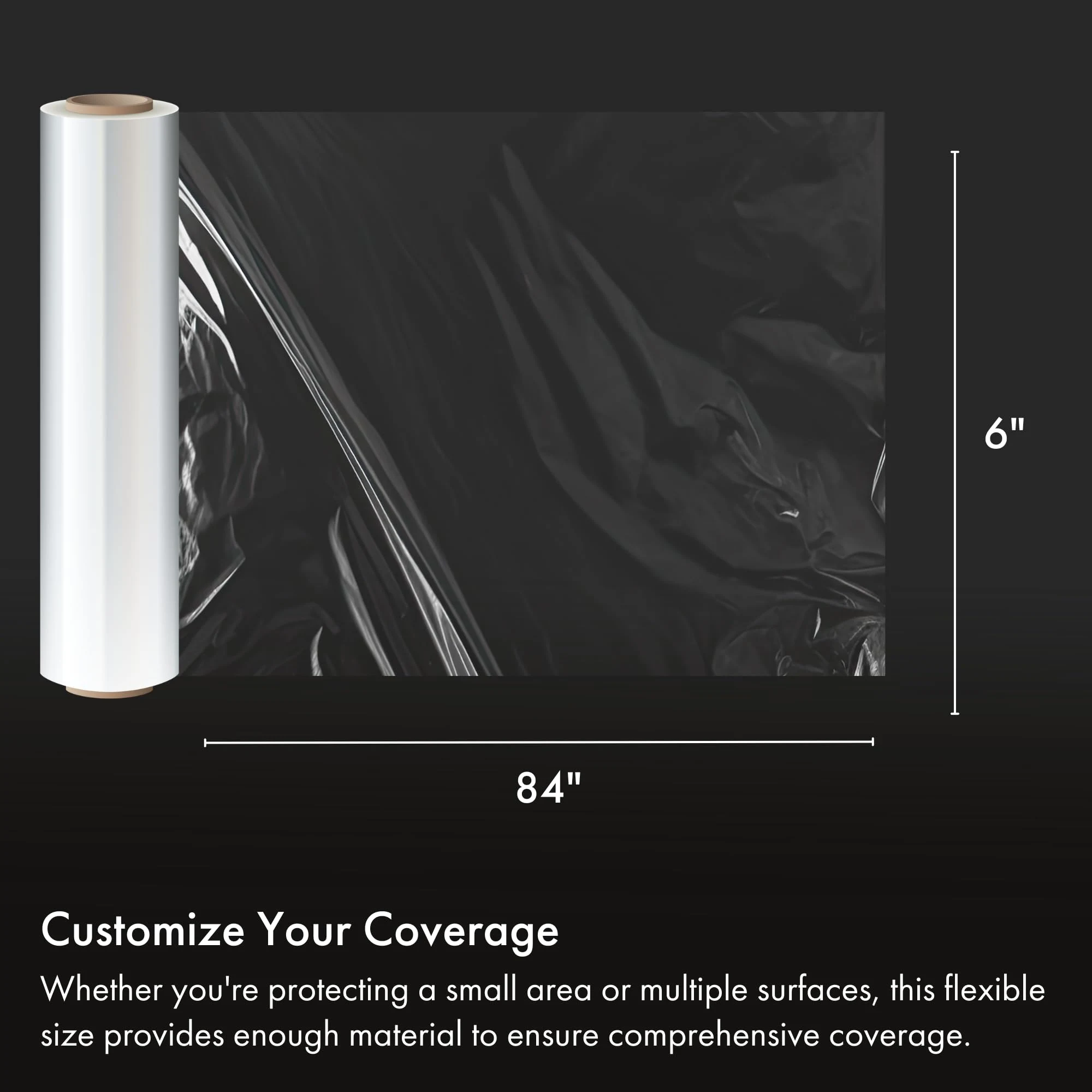 XPEL Clear Paint Protection Film Roll, 6" x 84", Self-Healing PPF, PPF Kit product photo, view 7 of 8