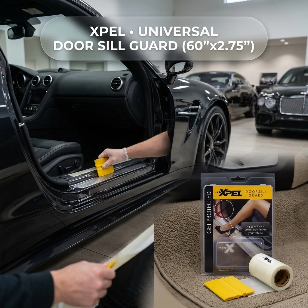 XPEL Clear Universal Door Sill Guard Protection Film, 60" x 2.75", PPF Kit product photo, view 1 of 7