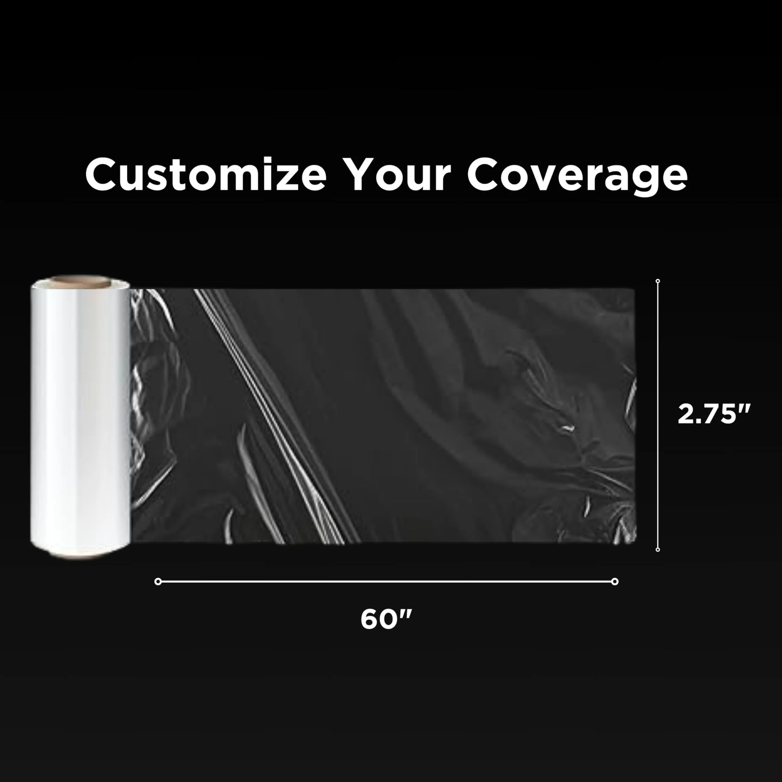 XPEL Clear Universal Door Sill Guard Protection Film, 60" x 2.75", PPF Kit product photo, view 6 of 7