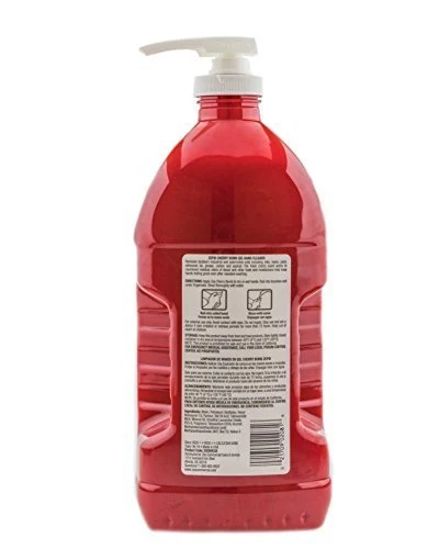 Zep Cherry Bomb Hand Cleaner - 48 Ounce - Volcanic Rock and Emollients - Perfect for Mechanics and DIY'ers product photo, view 3 of 6